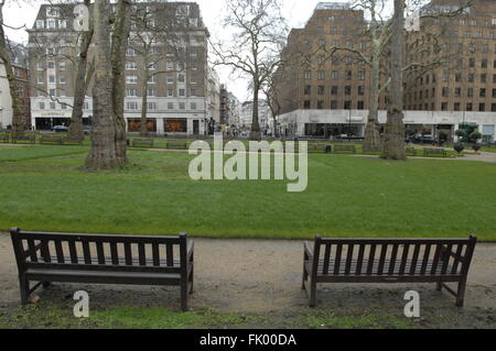 Berkeley Square London England Stock Photo