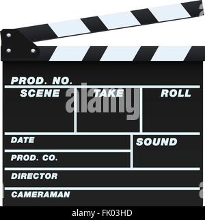 Action Movie Clapperboard Stock Vector Image & Art - Alamy