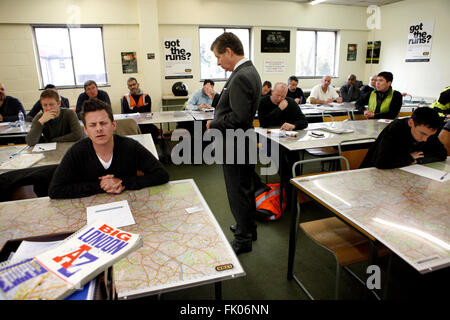 Students at the Knowledge Point School working out the direction of ...