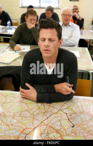 Students at the Knowledge Point School working out the direction of ...