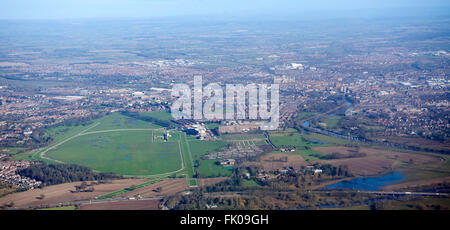 Huntingdon Racecourse, Eastern England, UK Stock Photo