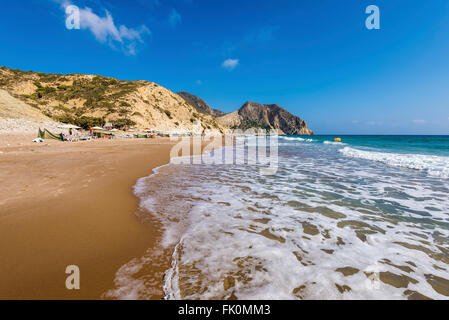 Cavo paradiso beach in Kos island Stock Photo