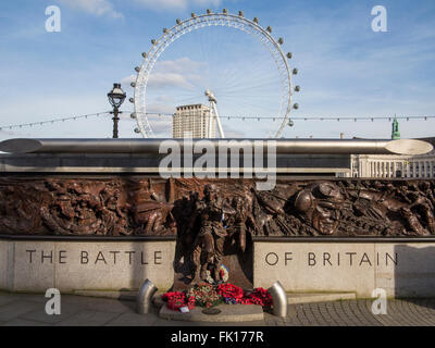 Battle of Britain Memorial, London Stock Photo