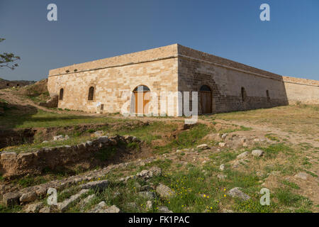 San Lucca Bastion in the Fortezza, Rethymnon, Crete, Greece Stock Photo