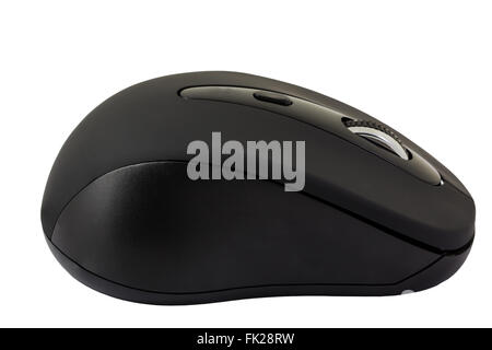 Wireless mouse isolated on white background and clipping path Stock Photo