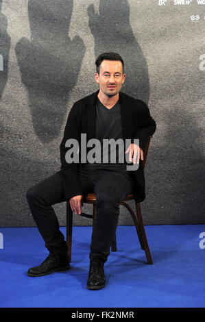 Photocall for ARD trilogy 'Mitten in Deutschland: NSU' at Cafe im Zeughaus  Featuring: Christian Schwochow Where: Berlin, Germany When: 04 Feb 2016 Stock Photo