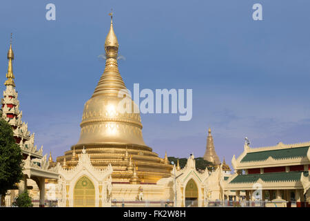 Asia, Southeast Asia, Myanmar, Yangon, Maya Wizaya Paya Stock Photo