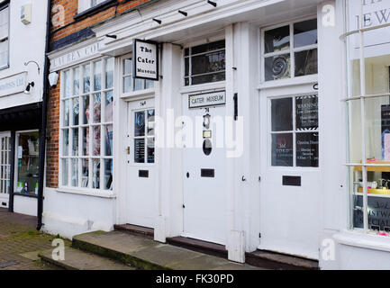 Billericay Essex UK - The Cater Museum in the High Street Stock Photo