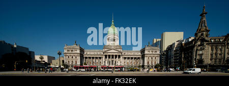 the palace  of the national congress of argentina in buenos aires Stock Photo