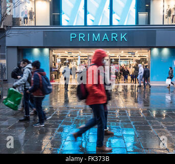 Primark store on Northumberland street, Newcastle upon Tyne, England. UK Stock Photo