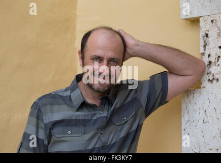 Handsome forty years old man Stock Photo