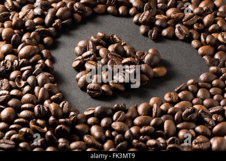 Coffe beans and cup. High resolution image Stock Photo - Alamy