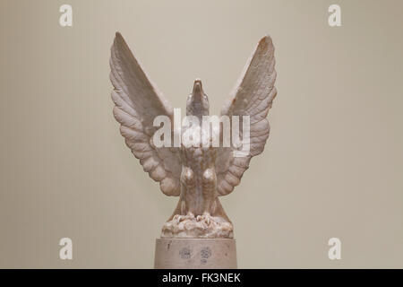 Marble Eagle sculpture, circa 16th century, Italy Stock Photo