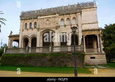 Museo Arqueológico, Archaeological museum, Plaza America, Parque de María Luisa, Sevilla, Andalucia, Spain Stock Photo