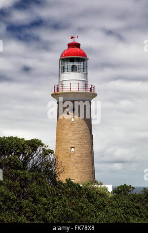 Lighthouse at Cape du Couedic in the Flinders Chase National Park on Kangaroo Island, South Australia, Australia. Stock Photo