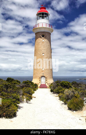 Lighthouse at Cape du Couedic in the Flinders Chase National Park on Kangaroo Island, South Australia, Australia. Stock Photo