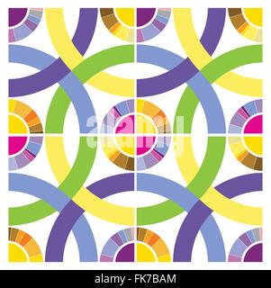 Vintage abstract seamless pattern, endless texture can be used for wallpaper, pattern fills, web page background,surface texture Stock Vector