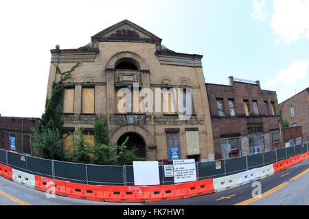 Abandoned German Social Club Yonkers New York Stock Photo