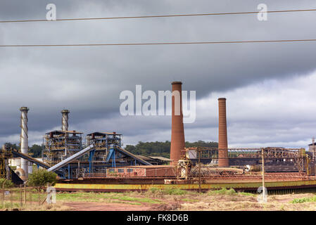 Industrial Factory In The Countryside Stock Photo - Alamy