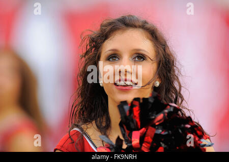 Tampa, FL, USA. 25th Sep, 2011. Tampa Bay Buccaneers cheerleader during the Bucs game against the Atlanta Falcons at Raymond James Stadium on Sept. 25, 2011 in Tampa, FL. © Scott A. Miller/ZUMA Wire/Alamy Live News Stock Photo