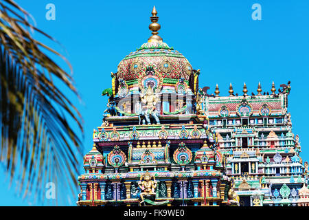 Sri Siva Subramaniya Swami Hindu Temple in Nadi, Fiji Stock Photo