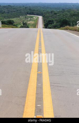 Cuiaba Santarem highway BR-163 Stock Photo