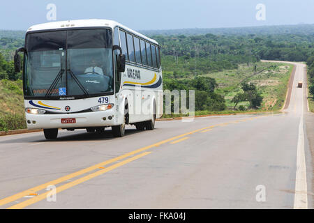 Cuiaba Santarem highway BR-163 Stock Photo