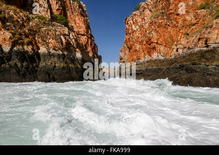 Horizontal Falls, Kimberley Region, Western Australia Stock Photo