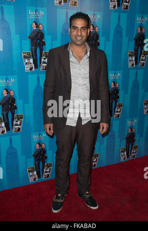 Opening of 'Jack & Jill’ held at Santa Monica Playhouse - Arrivals  Featuring: Fahad Where: Los Angeles, California, United States When: 05 Feb 2016 Stock Photo