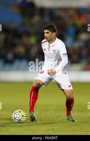 Getafe, Spain. 5th Mar, 2016. Yevhen Konoplyanka (Sevilla) Football ...