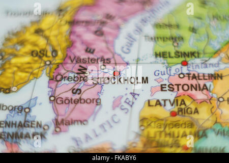 map of gotland sweden Stock Photo - Alamy