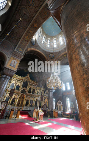 Finland, Helsinki: Interior of Uspenski Cathedral Stock Photo