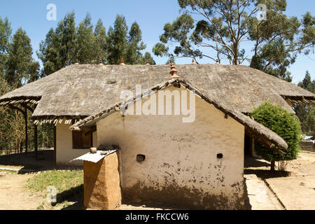 Palace of Emperor Menelik II Stock Photo