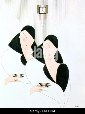 1930s France Art Deco Book Plate Stock Photo - Alamy