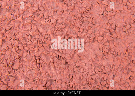 Running track rubber cover Stock Photo