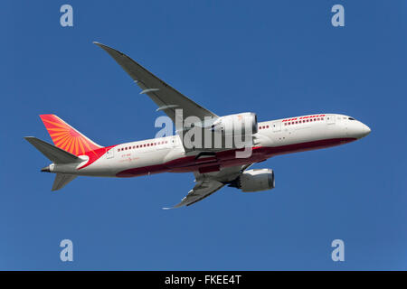 Boeing 787 Dreamliner of Air India Stock Photo