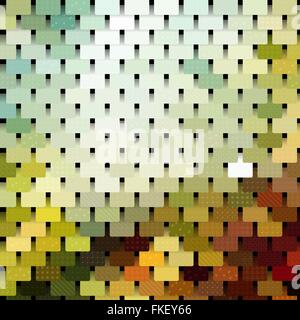 Chainmail Mosaic Pattern Stock Vector