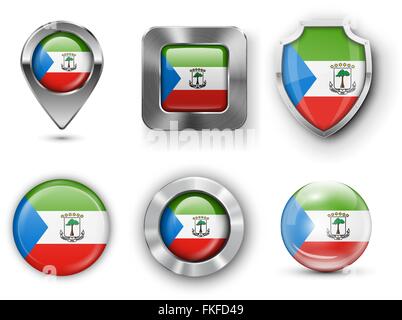 Country Flag Bages Stock Vector