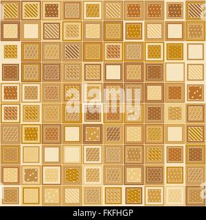 Mosaic Bricks Stock Vector