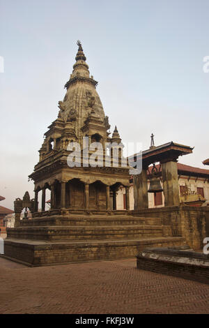 Bhaktapur, Vatsala Durga Temple und Durbar Square, Nepal Stock Photo