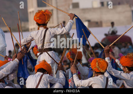 During elephant festival during holi,Hindu celebration in Jaipur,Rajasthan,India,Asia. Stock Photo