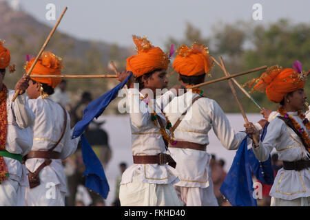 During elephant festival during holi,Hindu celebration in Jaipur,Rajasthan,India,Asia. Stock Photo