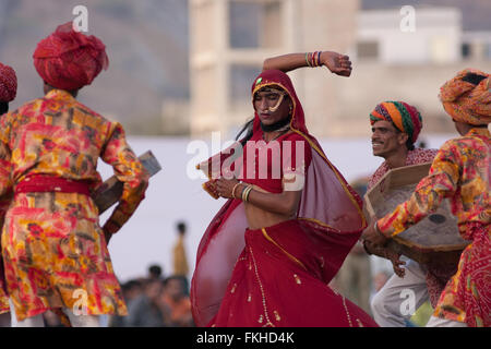 During elephant festival during holi,Hindu celebration in Jaipur,Rajasthan,India,Asia. Stock Photo