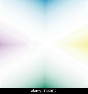 Vector gradient background of colorful hexagons Stock Vector