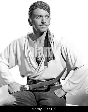 Portrait of Fairbanks Jr. Douglas in Sinbad the Sailor Stock Photo