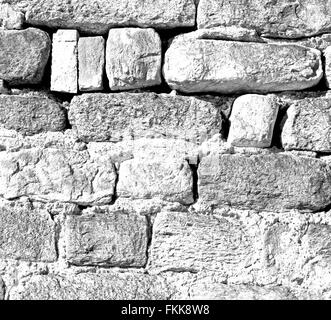 step   brick in       greece   old wall and texture material the   background Stock Photo