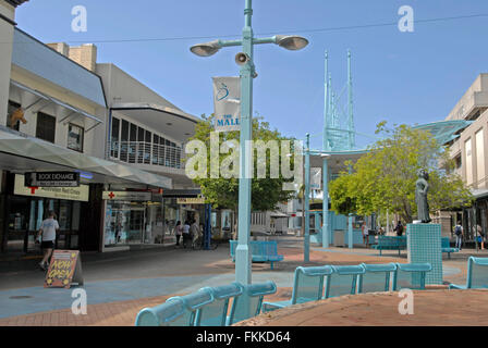 The Mall in downtown Darwin Australia Stock Photo