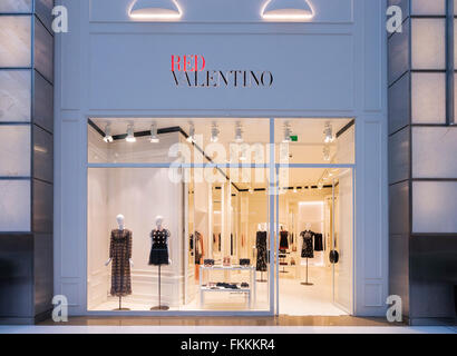Red valentino shop in hi-res stock photography and images - Alamy