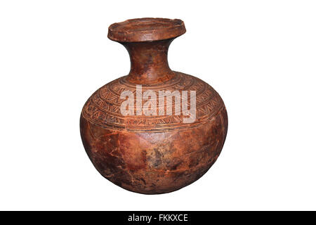 Water Pot, Yoruba, early 20th Century, Llorin, Nigeria, West Africa Stock Photo