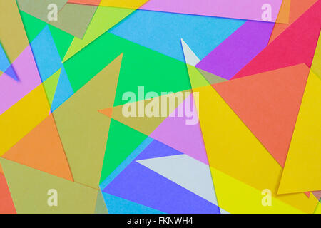 Cut Colored Paper 3 Stock Photo